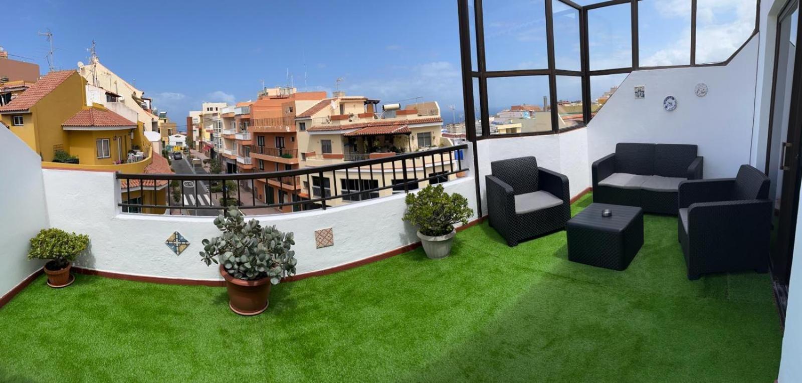 3 Dormitorios. Terraza. Bus Stop Los Realejos Ngoại thất bức ảnh